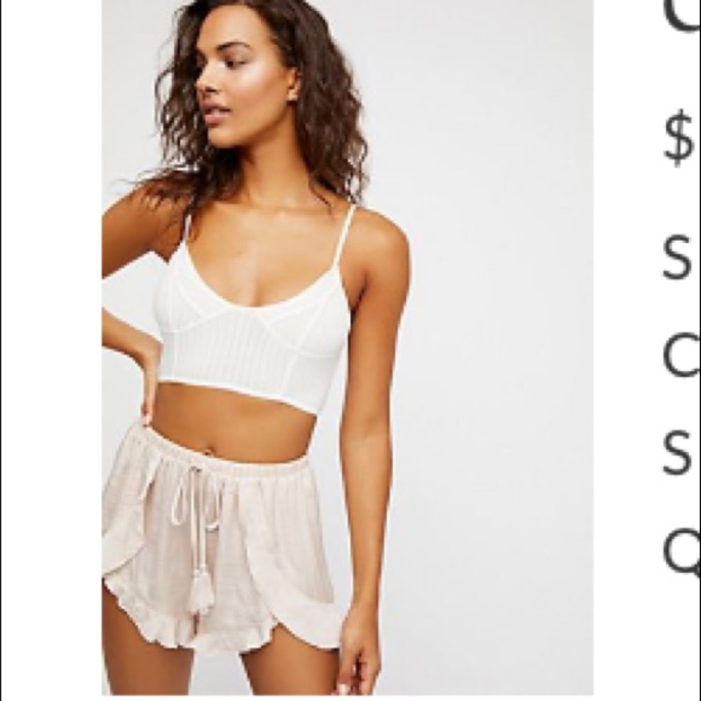 free people cascading petal short